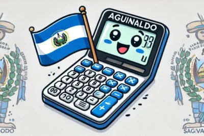 calculadora aguinaldo el salvador